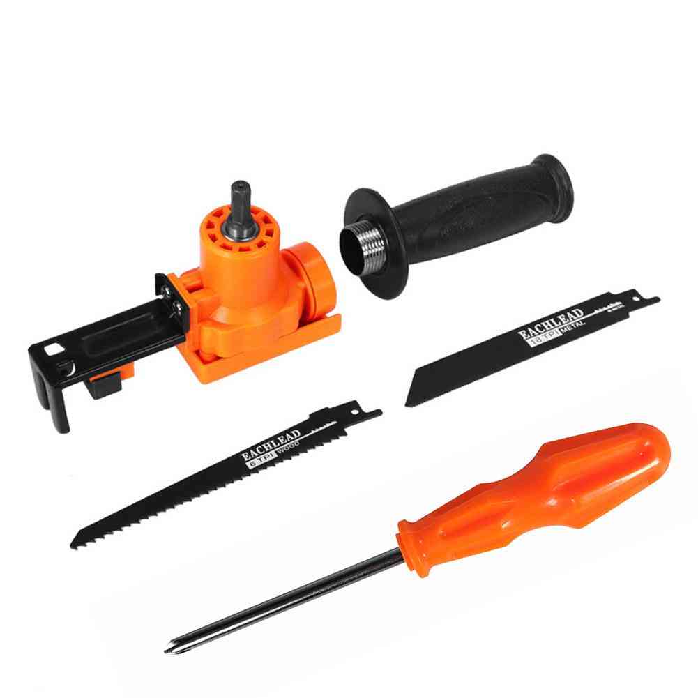 Household Portable Reciprocating Saw, Metal Cutting, Electric Drill Tool