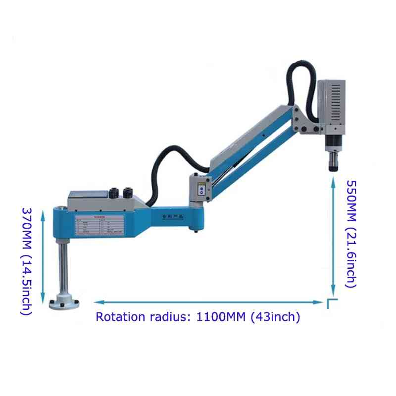 Universal Electric Tapping Machine With High Speed Servo Motor