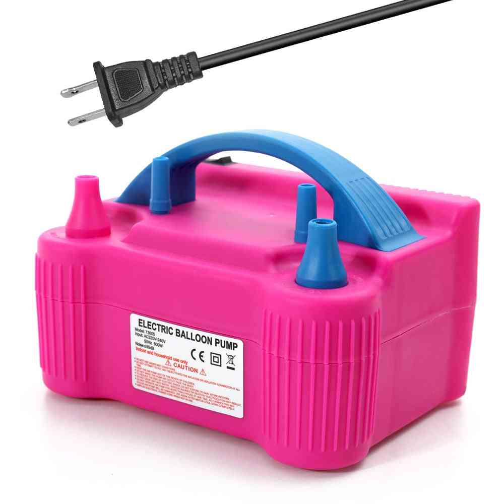 Electric Two Nozzle Air Blower-balloon Inflator Pump
