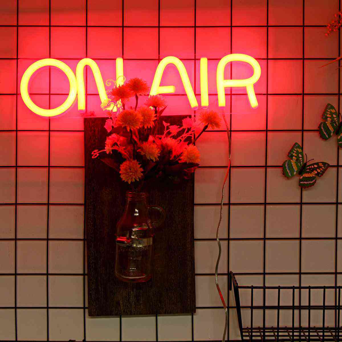 On Air Led Neon Sign Light. Wall Decor