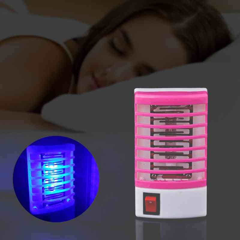 Electric Mini Led Night Light, No Smell Safe Mosquito Trap Lamp