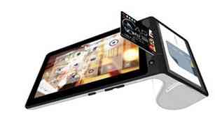 Ristorante dual lcd android 3g nfc qr code rfid gprs touch screen wifi bluetoothtf pagamento con carta terminale pos