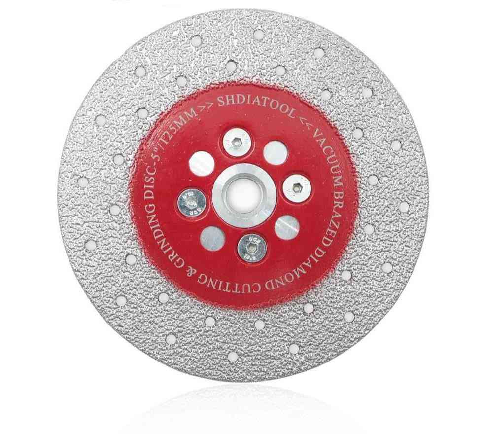 Double Sided Vacuum Brazed Diamond Cutting & Grinding Disc Sawblade Wheel