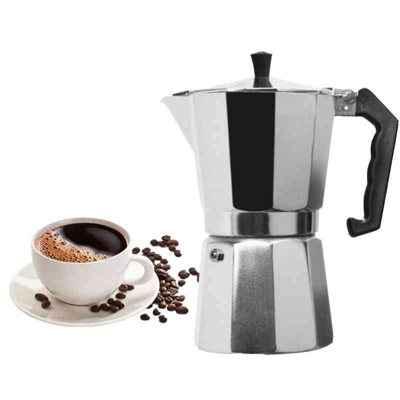 Aluminum Mocha Espresso Percolator Pot Stovetop Coffee Maker