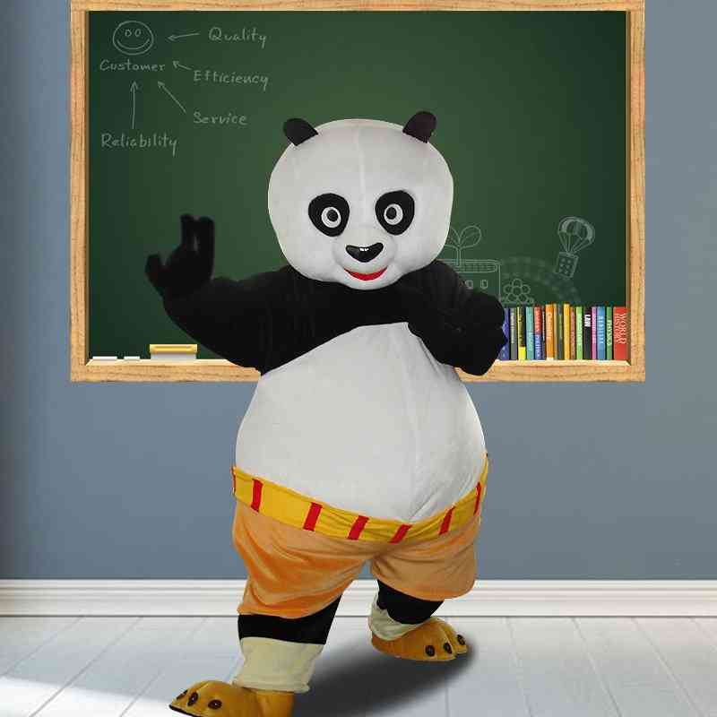 Panda Bear Costume Cartoon Character Mascot