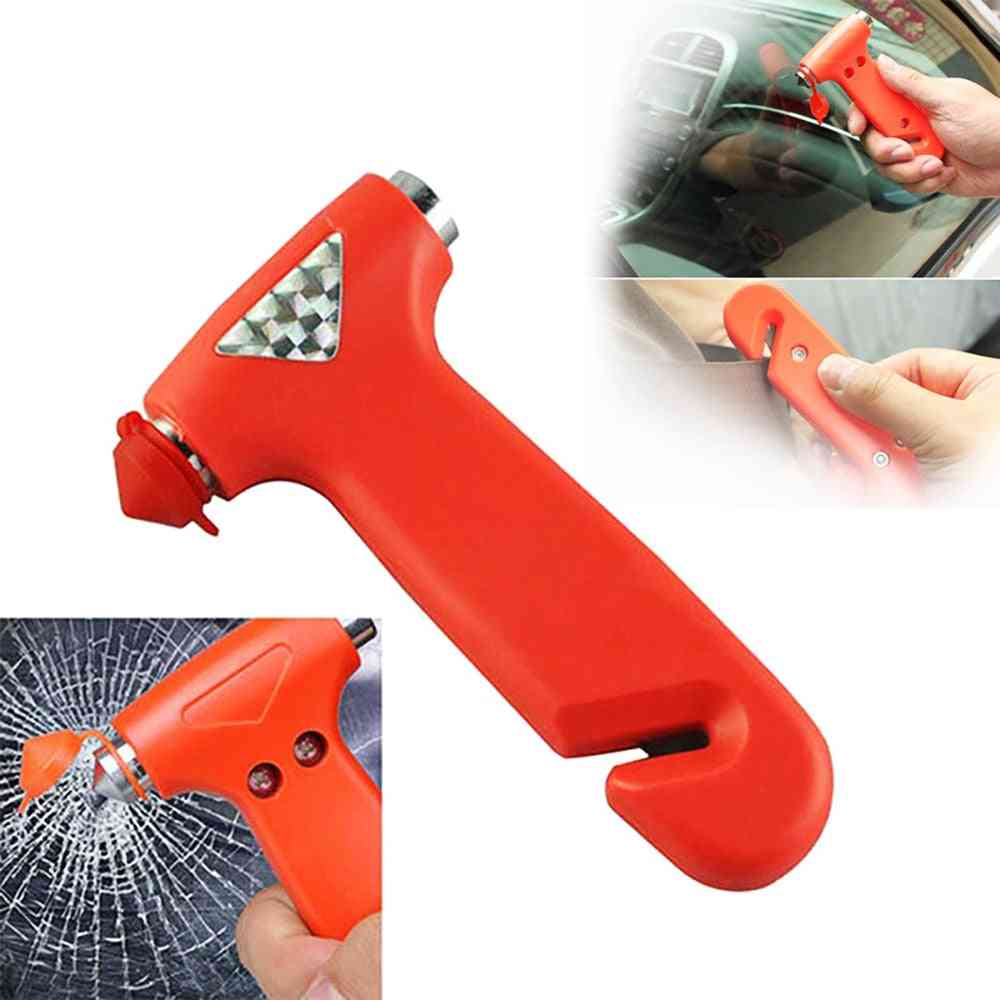 Emergency Hammer With Seat Belt Cutter - Car Accessories