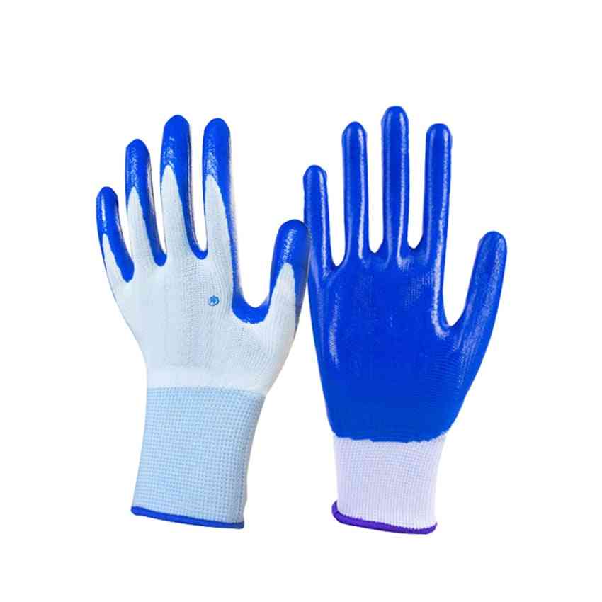 Nitrile Coated Working Gloves, Protective Glove