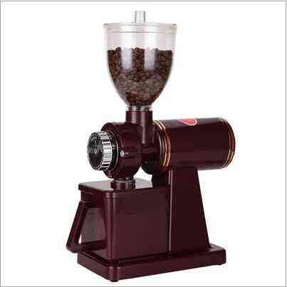 Elektrický mlynček na kávu 600n, stroj na mletie plochých otrepov