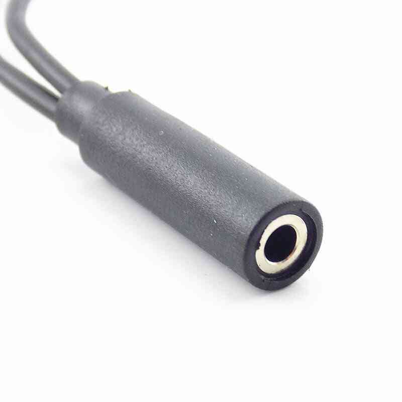 Rca ženski konektor, jack stereo kabel, audio aux, adapter za utičnicu