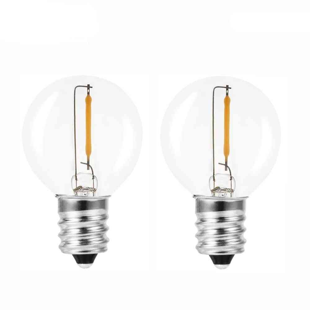 G40-edison Bulb, Solar Light Waterproof Retro Lamp Accessories
