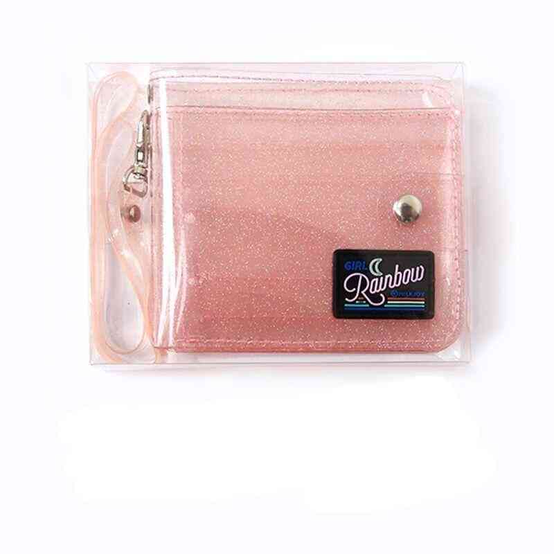 Plånbok med geléhals, laserhandväska & korthållare