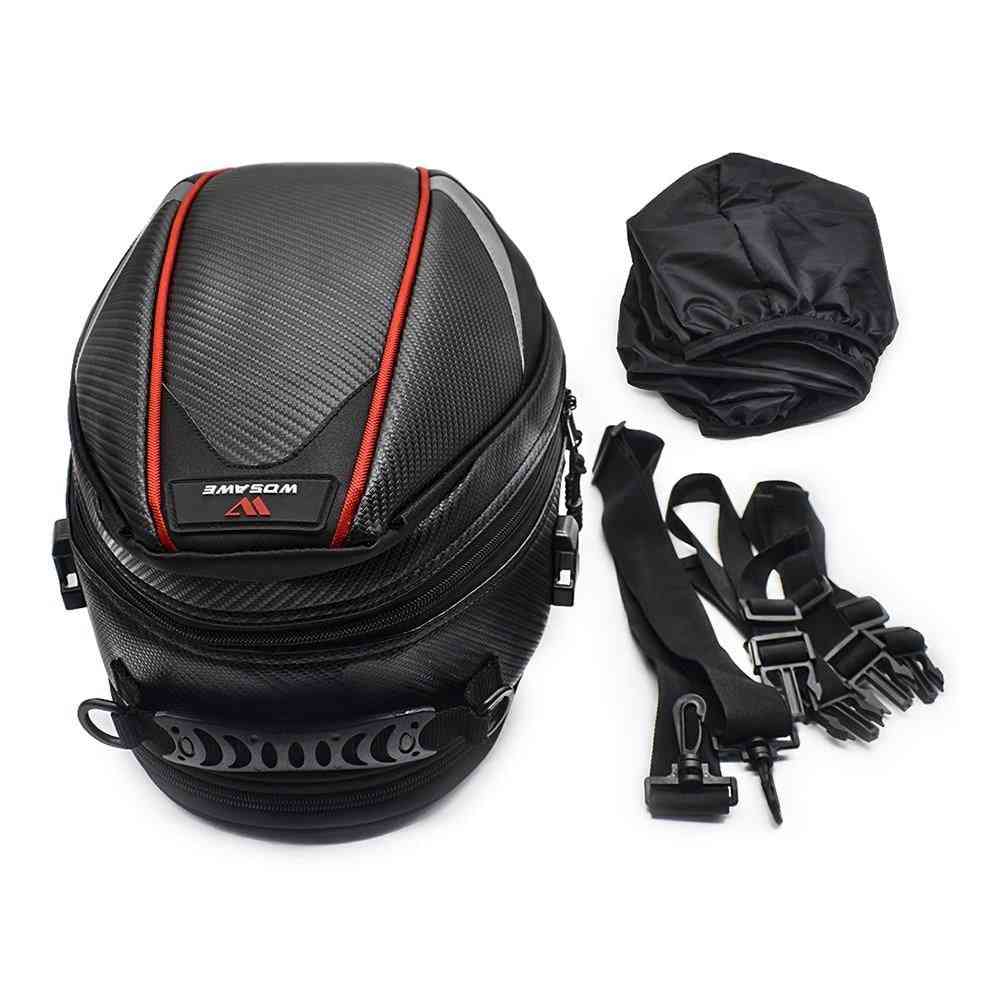 Motorcycle Tail Luggage Moto Saddle Waterproof Tank Bag