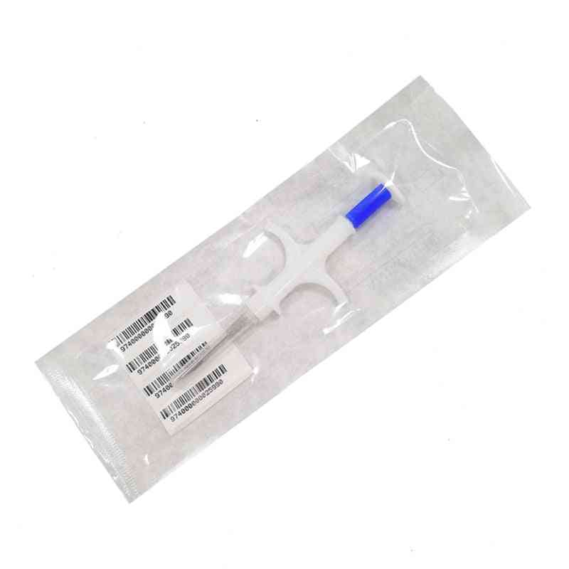 Transpondérová injekčná striekačka s mikročipmi iso fdx-b 1,4 x 8 mm s veľkosťou 134,2 kHz