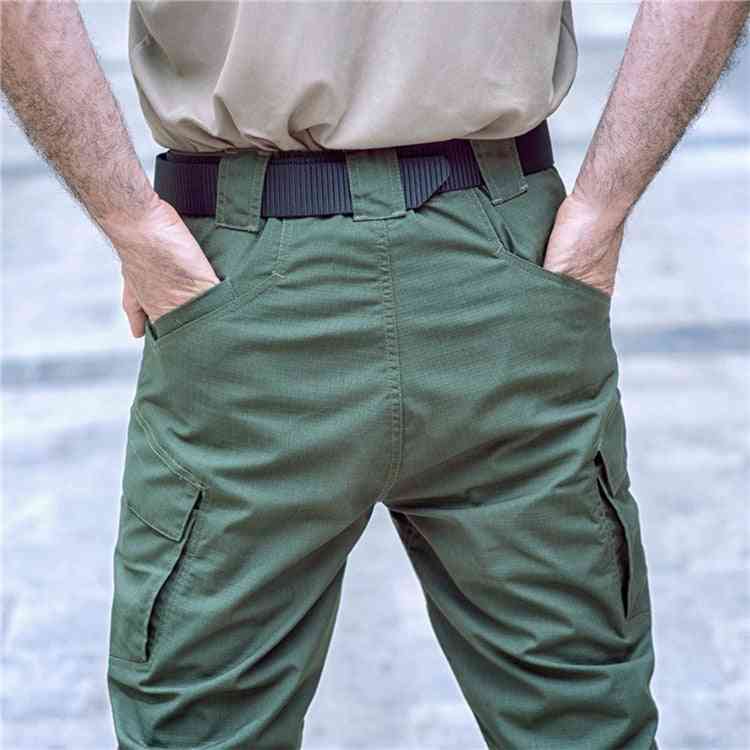 Pantaloni de drumeție tactici, impermeabili, militar