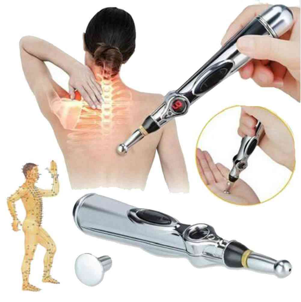 електронна акупунктурна писалка, електрически меридиани лазерна терапия лекува масажни писалки