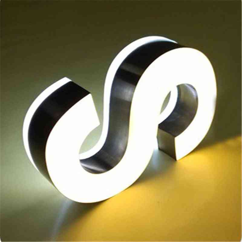Double Sided Lighted Sign, Acrylic Led Channel Letters For Advertising Store / Hotel