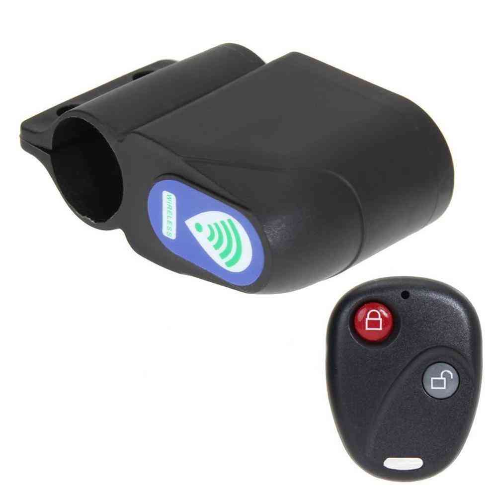 Wireless Remote Control Vibration Alarm Mountain Road Bike Security Lock