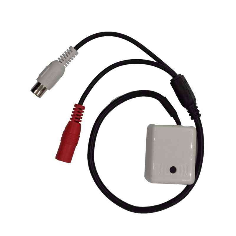 Mini Audio Microphone For Security Dvr Camera System Cable