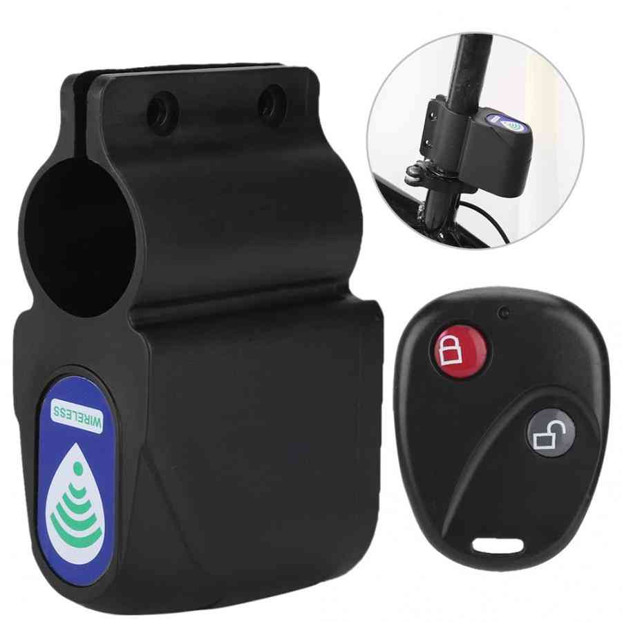 Wireless Remote Control, Bicycle Alarm Shock, Vibration Sensor, Cycling Lock