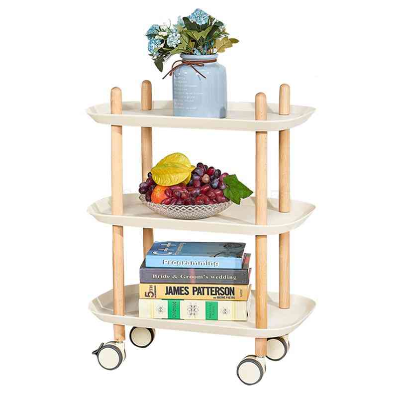 Mobile Rafter Cart Nail Salon Beauty Storage Multifunctional Cart Abs Rack