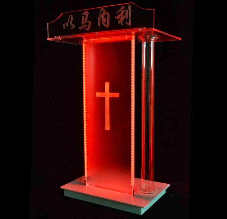 Acrylic Lectern Church Podium