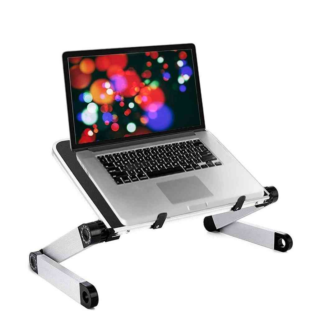 Tavolo di supporto per staffa di sollevamento pieghevole regolabile per laptop