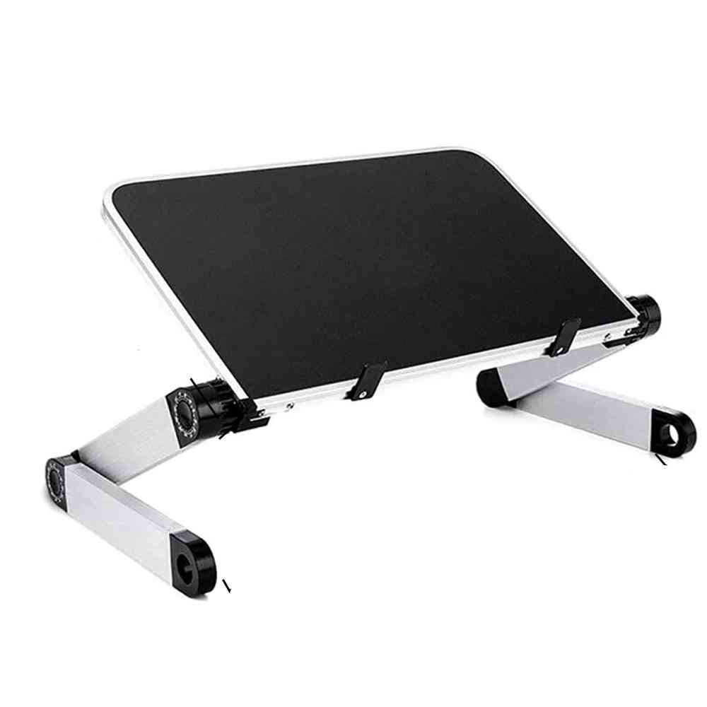 Mesa de suporte dobrável ajustável e dobrável para laptop