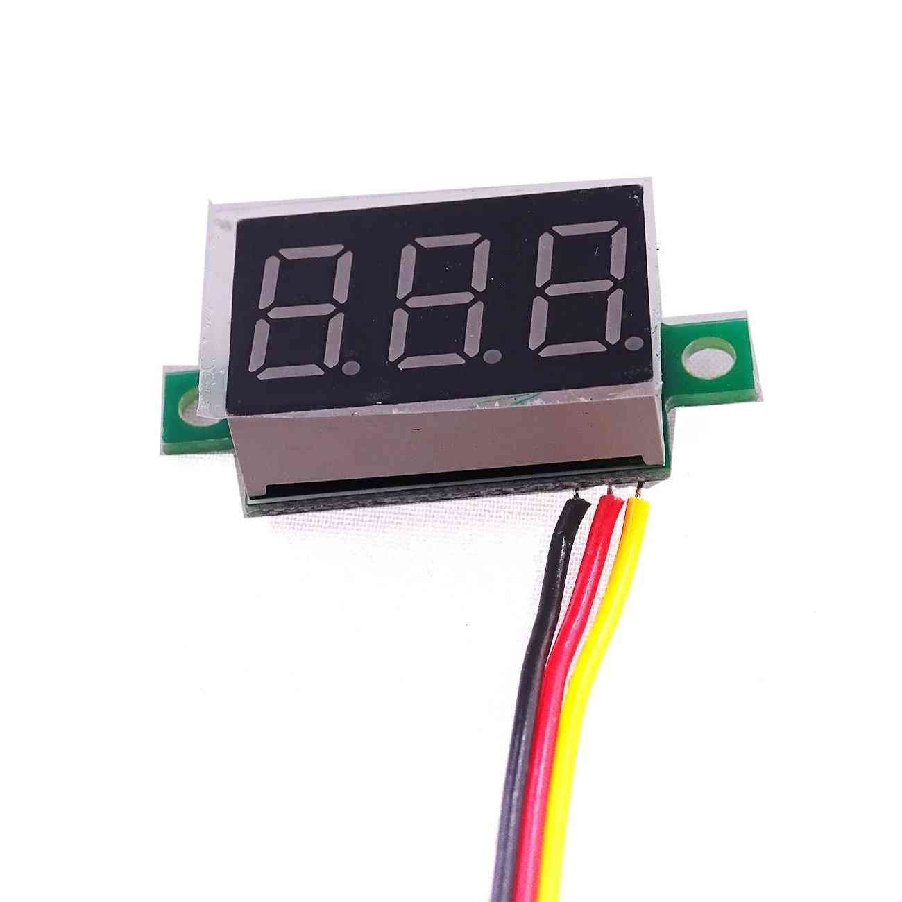 3-bits Digital Led Display, Panel Voltage, Meter Tester