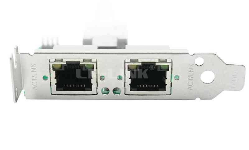 Lr-link 2202pt podwójny port mini pci express gigabit ethernet rj45 lan adapter
