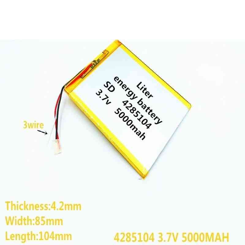 Wire Lithium Tablet Pc Battery With Protection Board Polymer Battery