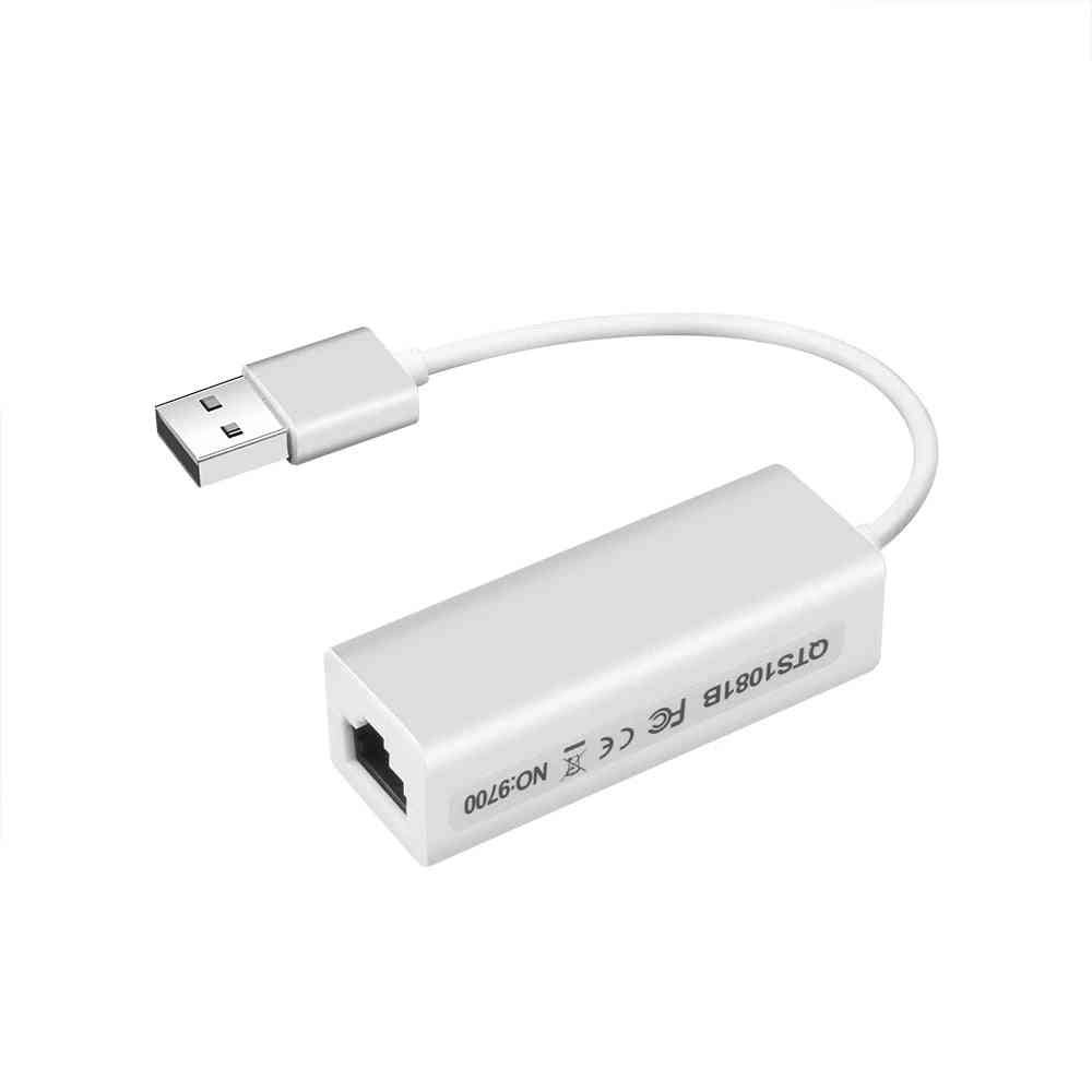 Usb 2.0 To Rj45 Ethernet Network Lan Adapter Card