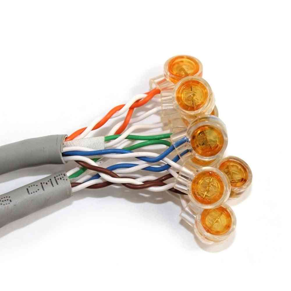Anschlussklemmen k1 Stecker wasserdichte Verkabelung Ethernet-Kabel