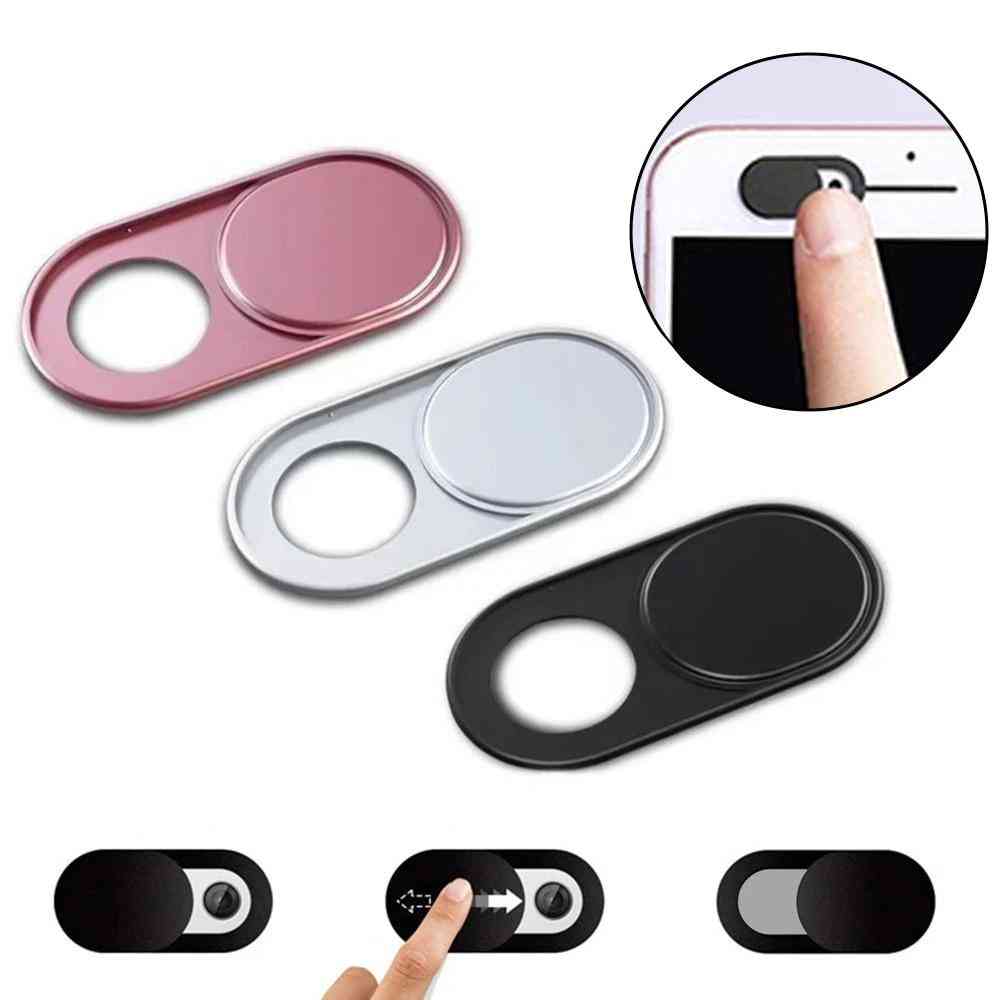 Couverture de lentilles de curseur de téléphone portable pour ipad, tablette, obturateur d'appareil photo