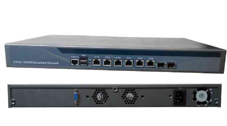 Firewall Network Server, Quad Core I7 With 8-ports, 82574l Gigabit, Intel Sfp