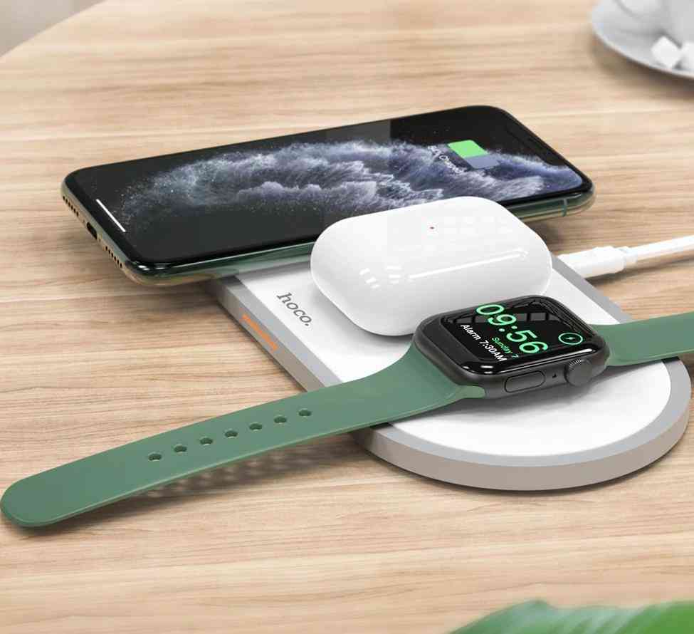 3 In1 Wireless Charger Pad For Iphone, Airpods Pro