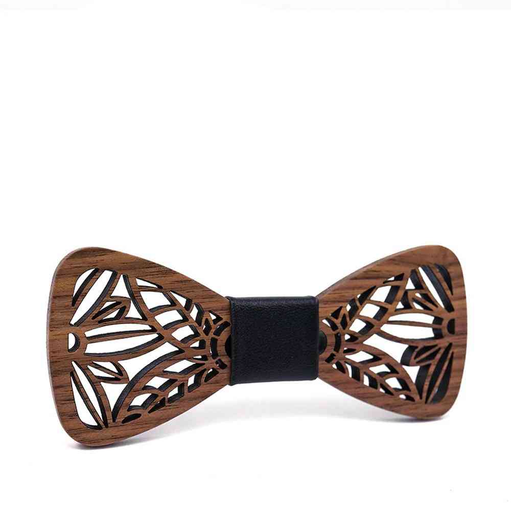 Leaf Wooden Bow Ties For W Butterflies Wedding Suit & Shirt
