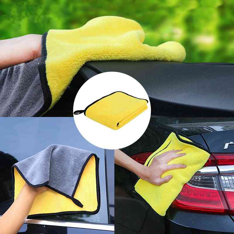 Auto Car Detailing Soft Microfibre Towel, Care Polishing, Washing
