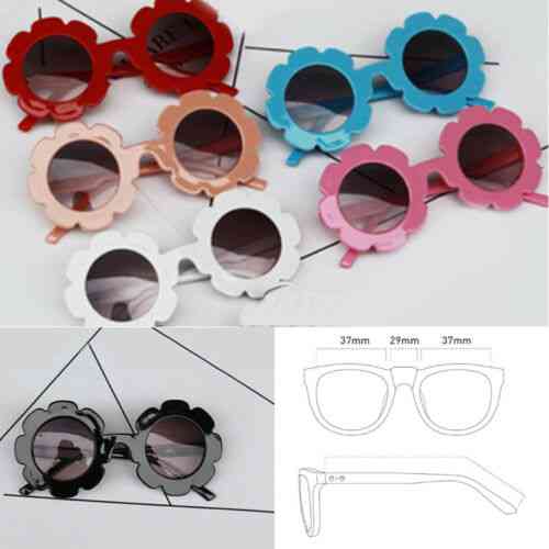 Preciosas gafas de sol de protección