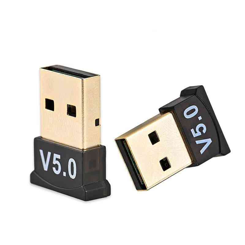Wireless 5.0 Bluetooth Usb Adapter For Computer Pc Laptop