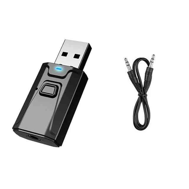 3-in-1 Usb Bluetooth 5.0, Transmitter Receiver Mic, Adapter Dongle
