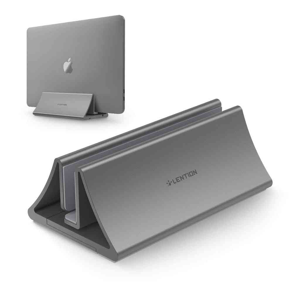 Aluminum Space-saving, Vertical Desktop Stand For Ipad Pro, Chromebook, Laptop