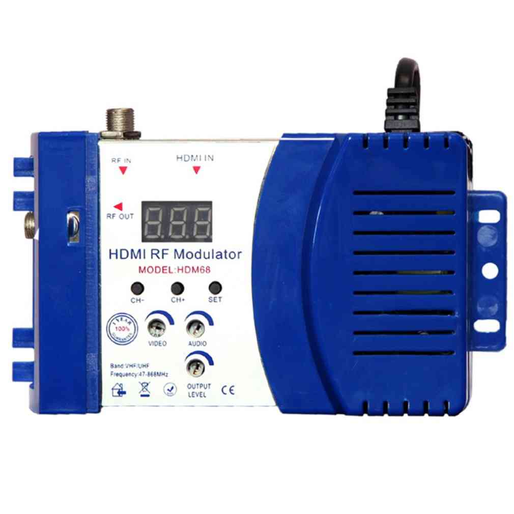 Hdm68 Digital Rf Modulator- Av To Rf Converter