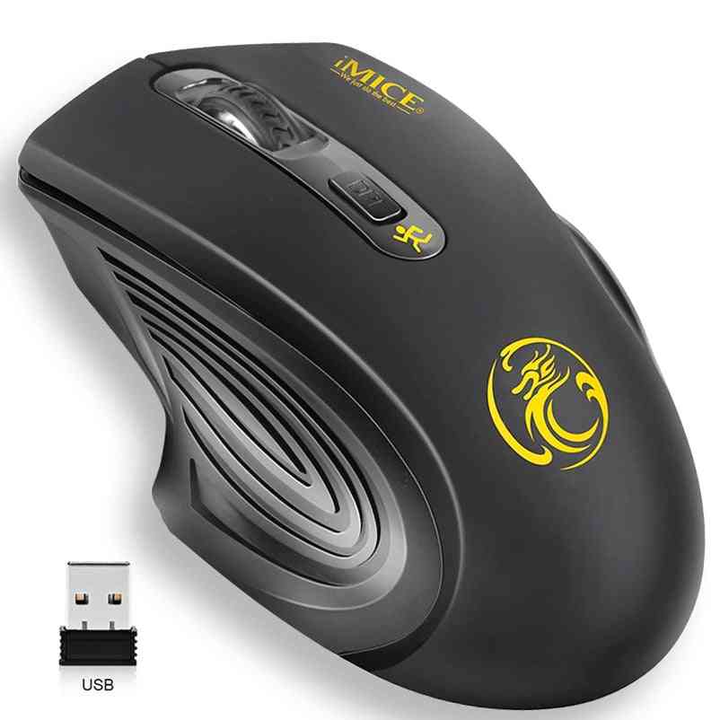 Mysz bezprzewodowa USB 2000dpi z odbiornikiem USB 2.0 do laptopa, komputera PC