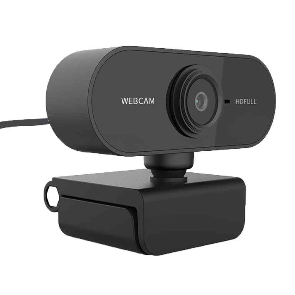 Registrazione video HD con microfono ruotabile, desktop PC, webcam