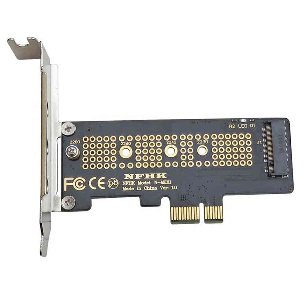 Nvme pcie m.2 ngff ssd a pcie con soportes y tornillo