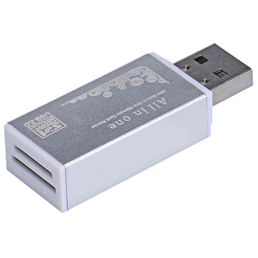 Lecteur de carte mémoire USB 2.0 tout en 1