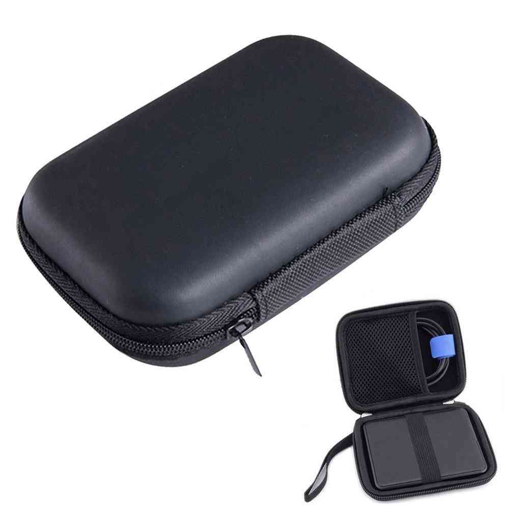 Portable Hdd, Tf/sd Card Storage Bag For External 2.5