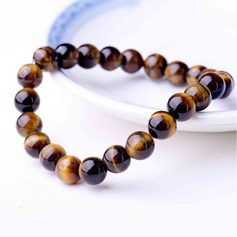 Beaded Bracelet, Natural Stone Beads Men's Jewelry