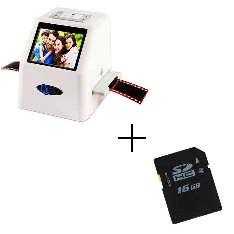 Digital Film Scanner, Megapixels Negative, Slide Converter With Lcd Support