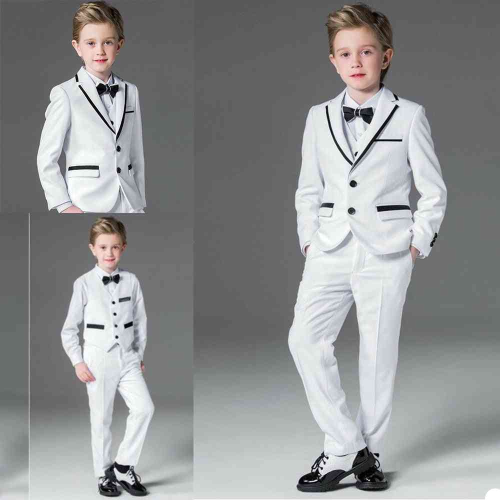 Kids Tuxedos, Formal Wear 3 Pieces Set, Suits For Wedding